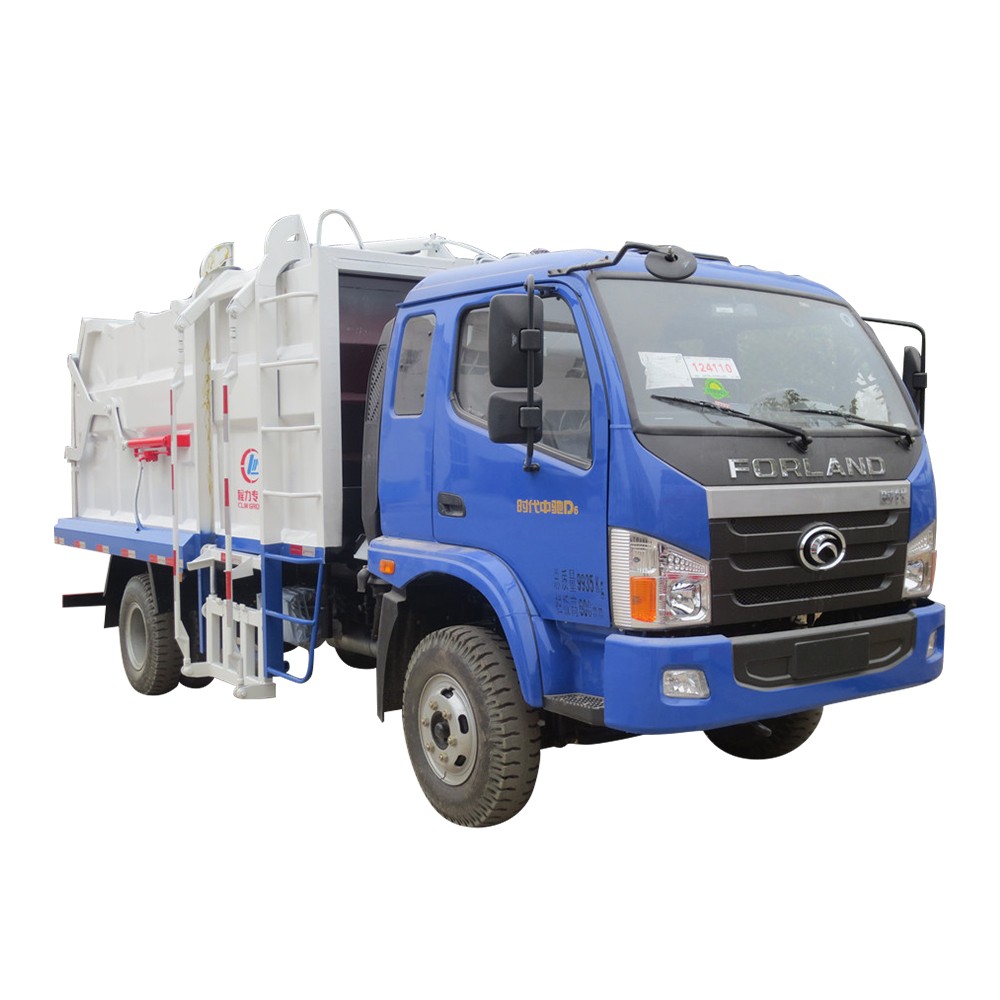Camion della spazzatura autocaricante Forland 6 M3