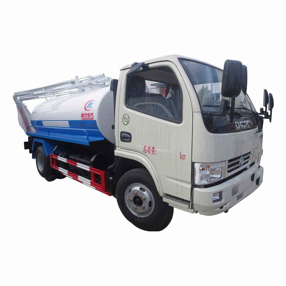 Camion di aspirazione fecale Dongfeng 4 Cbm