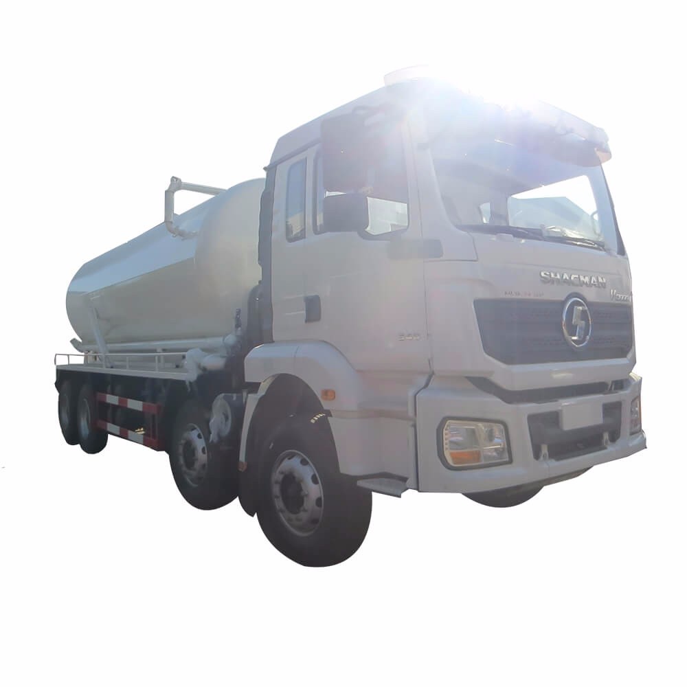 Camion aspirazione acque reflue Shacman a 12 ruote