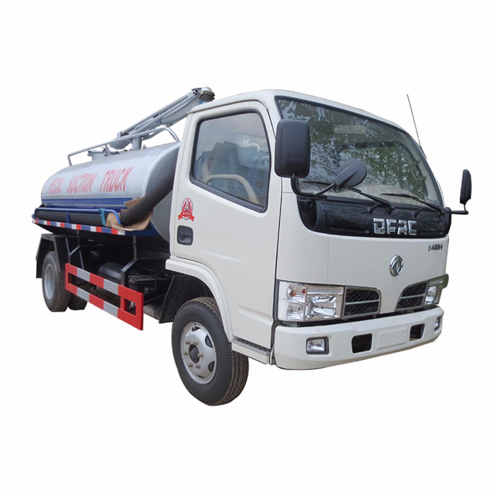 Camion della pompa della fossa settica di Dongfeng 4 Cbm